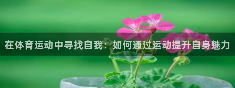 yy易游官方正版app集团：在体育运动中寻找自我：如