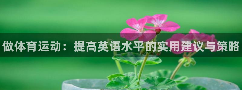 yy易游官网下载招商电话：做体育运动：提高英语水平的实用建议